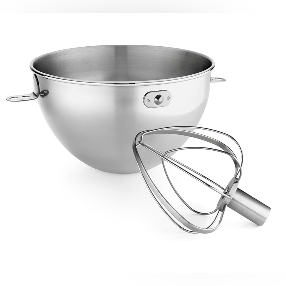 KitchenAid 3-Qt. Stainless Steel Bowl & Combi-Whip, KN3CW